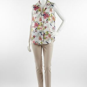 Banana Republic Floral Tank Top - Multicolor